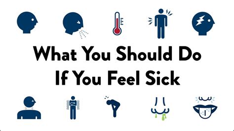 What You Should Do If You Feel Sick For Students Youtube