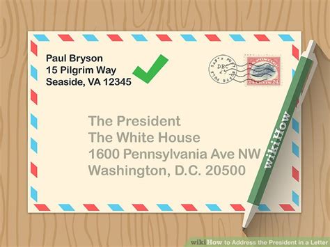 This is the fastest way to get your i have written a step by step guide for writing letters for most occasions. Simple Ways to Address the President in a Letter: 7 Steps