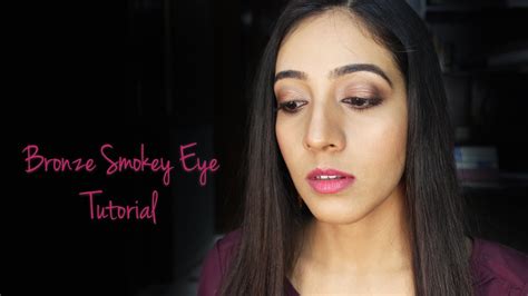Bronze Smokey Eye For Indian Skin Youtube