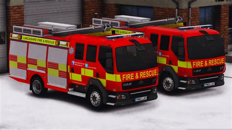 Lancashire Fire And Rescue Appliance Els Gta5
