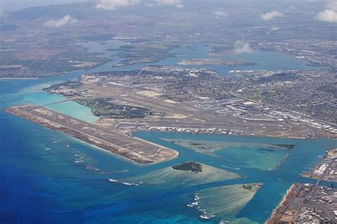 Honolulu Intl Airport Island Time Airport Airplane View