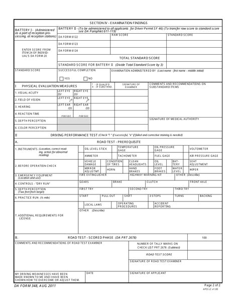 Da Form 348 Fill Out Sign Online And Download Fillable Pdf