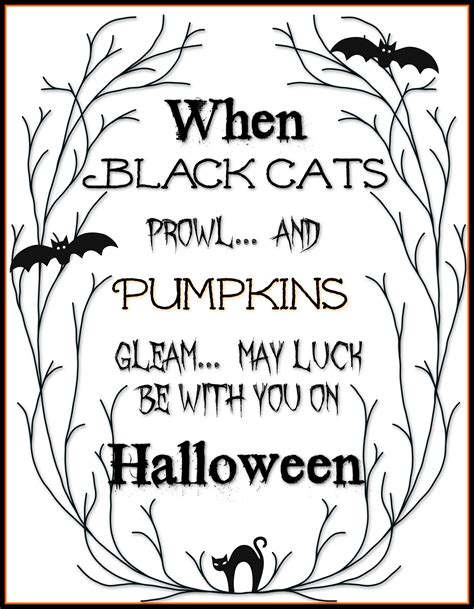 Free Halloween Printable A Thrifty Mom Recipes Crafts Diy And More