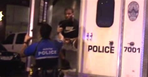 Austin Police Officer Caught On Video Allegedly Pepper Spraying Handcuffed Man Huffpost
