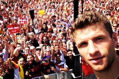 World Cup 2014 Germany Selfies Galore As Champions Return Home To A