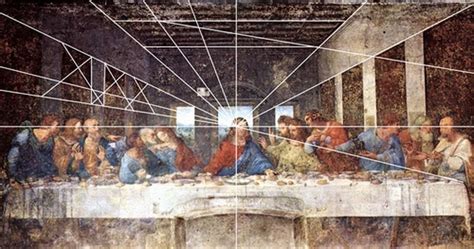 Leonardo Last Supper Perspective