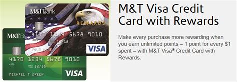 Competitive rewards programs, intro 0% apr periods and low interest rates. M&T Visa Credit Card with Rewards 10,000 Bonus Points + No ...