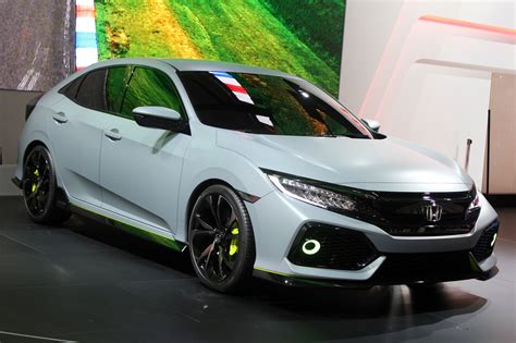2016 Geneva Motor Show Honda Civic Hatchback Prototype Cars