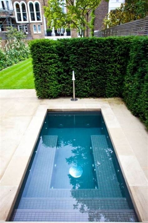 Small Inground Pool 25 Admirable Ideas For A Narrow Backyard Recipegood