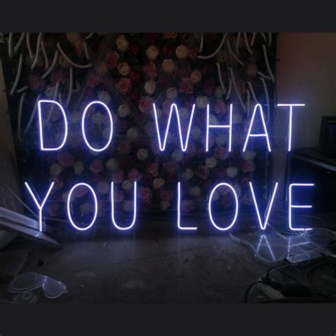 Do What You Love Cam Neon Neoncu