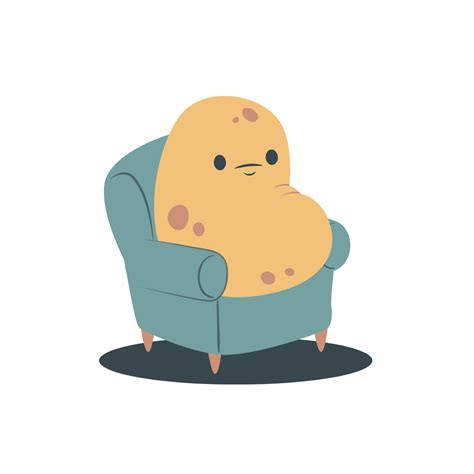 couch potato blank template imgflip