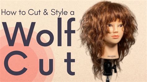 How To Cut And Style A Wolf Cut Youtube
