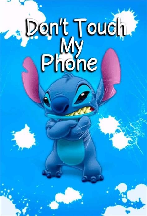 Don't Touch My Phone Stitch Wallpapers - Top Free Don't Touch My Phone