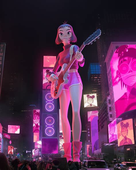 Gorillaz On Twitter Will You Be Joining Noodle In New York And London