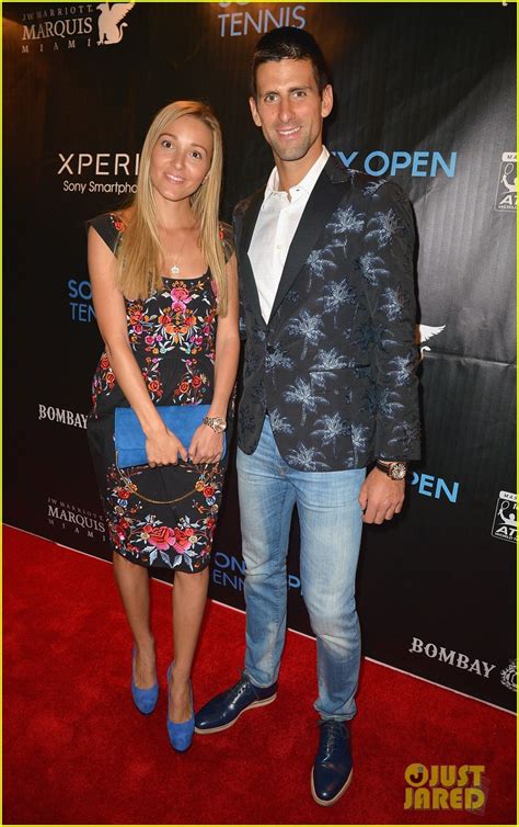 Born at serbia,live at chicago. Maria Sharapova & Novak Djokovic: Sony Open Player Party ...