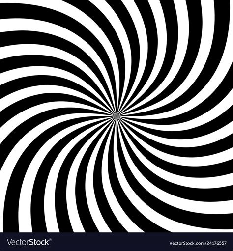 Black And White Twirl Background Royalty Free Vector Image