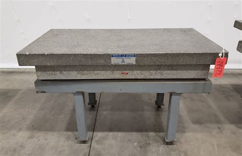 30″ X 60″ Gray Granite Surface Plate 10 34″ Thick Vander Ziel