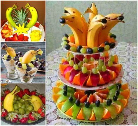 Wonderful Diy Banana Dolphin Fruit Platter
