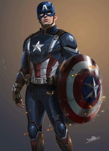 Captain America New Suit Captain America Suit Superhero Concept Art