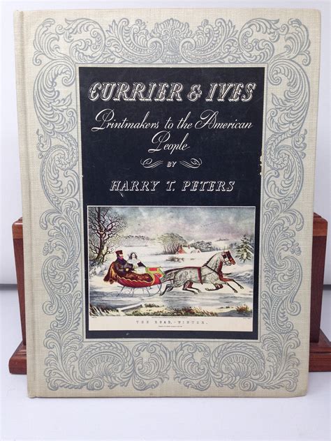 1942 Special Edition Book Currier And Ives Printmakers To The Etsy