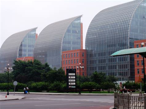 Filemodern Buildings In Tianjin Economic Technological Development