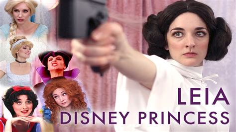 Princess Leias Disney Welcoming Ceremony Youtube