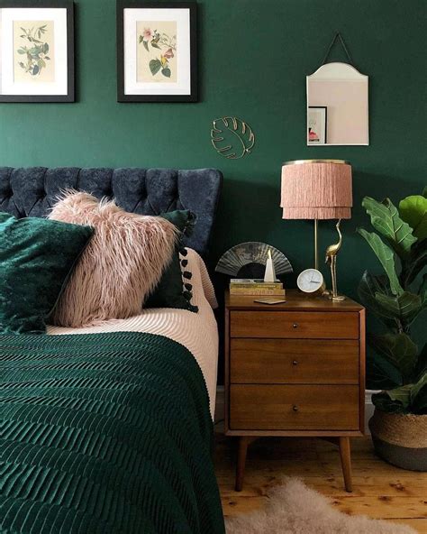 Howwelive On Instagram Wow The Deep Green Bedroom Of Harrison