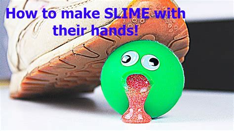 Experiment How To Make Slime With Their Hands Youtube