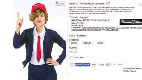 Sexy Donald Trump Halloween Costume Is Here