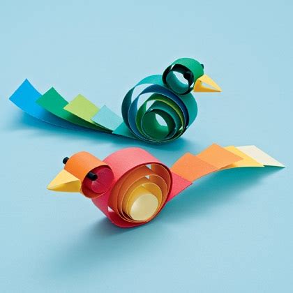 Find more bird crafts and activities by browsing through our bird category. Curly Birds | Fun Family Crafts