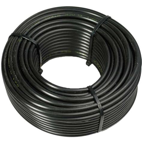 2 Inch Polyethylene Tubing 200 Foot Roll Black Color Plumbersstock