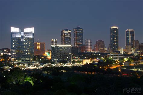 Downtown Fort Worth Texas Skyline