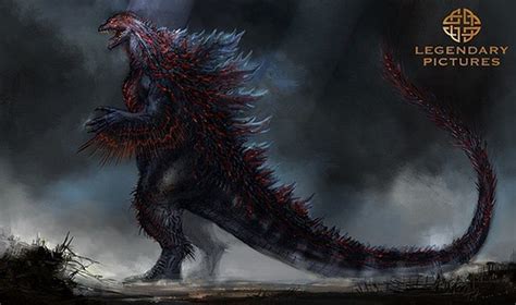 Possible New Godzilla Concept Art Reveals A Much Spikier Monster