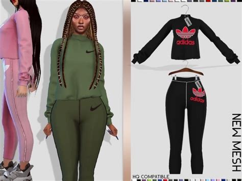 Lynxsimz Fitness Set 1 Sims 4 Sims Sims 4 Clothing