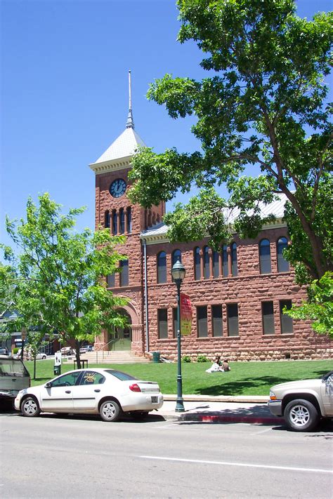 Old Coconino County Courthouse In Flagstaff Arizona Image Free Stock