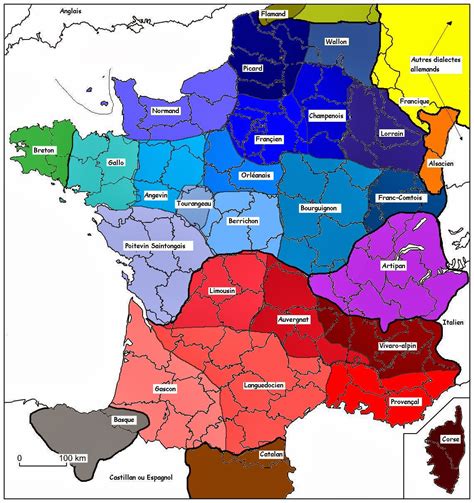 Fiaf4eme Carte Des Langues Régionales