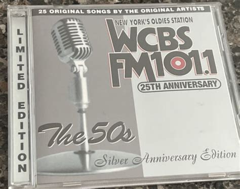 Wcbs Fm1011 25th Anniversary The 50s Cd Ebay