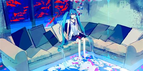 Wallpaper Vocaloid Hatsune Miku Art Hd Widescreen High Definition