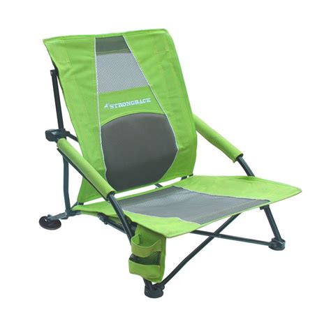 ··· outdoor garden aluminium folding low beach chair product parameters material polyester size customized color customized color logo according to your requirements packing individual or bulk oem welcome payment term l/c,t/t,d/p,d/a,paypal,western union usage promotion, beach. Strongback Low Gravity Folding Beach Chair with Superior Back Support | eBay