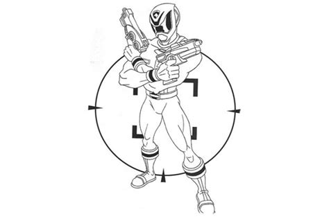 Power Rangers Ninja Storm Coloring Pages