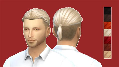 My Sims 4 Blog Kaer Morhen Hair For Males By Beverlyallitsims