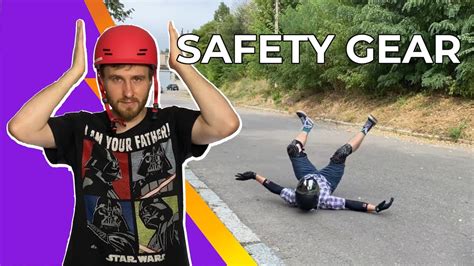 Longboard Protective Gear In Real Crashes And Fails Youtube