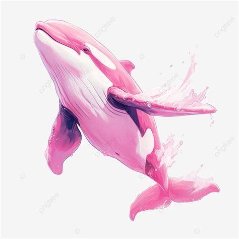 The Pink Killer Whale Whale Killer Whale Mammals Png Transparent