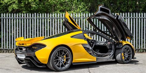 Volcano Yellow Mclaren P1 With Just 3 Miles On The Clock For Sale
