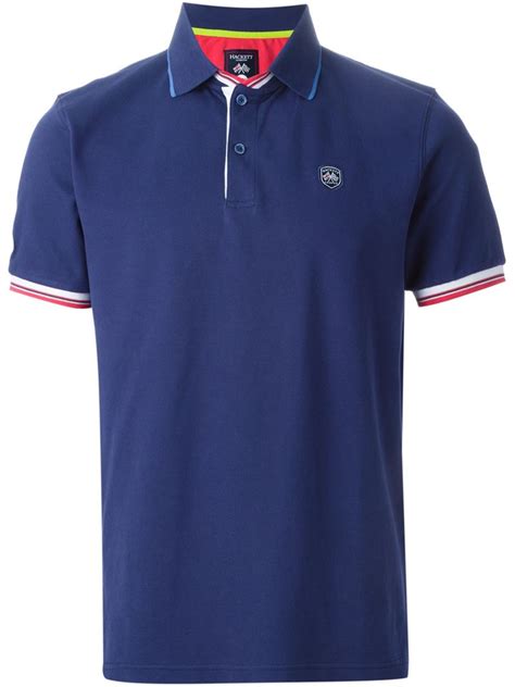 For you, an wide array of products: Lyst - Hackett Cooper Bikes X Polo Shirt in Blue for Men
