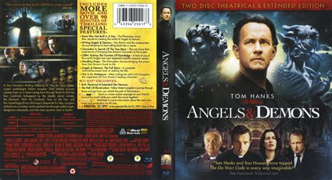 Angels And Demons Blu Ray Cover And Labels 2009 R1
