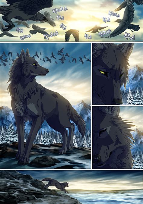 Anime Wolf Anime Furry Fantasy Comics Fantasy Art Off White Comic