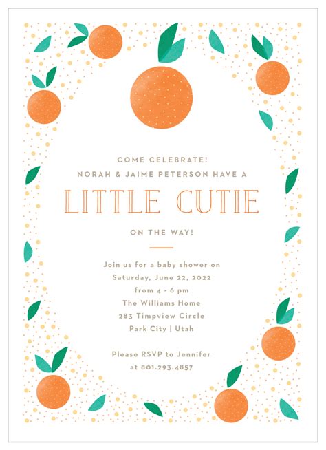 With poetic or innovative invitations cards, you can make sure your guests are reading it and maybe saving it for. Little Cutie Baby Shower Invitations by Basic Invite
