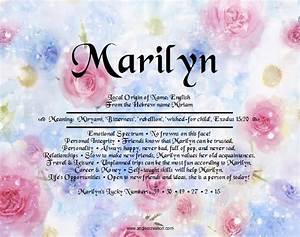 Marilyn Unique Names