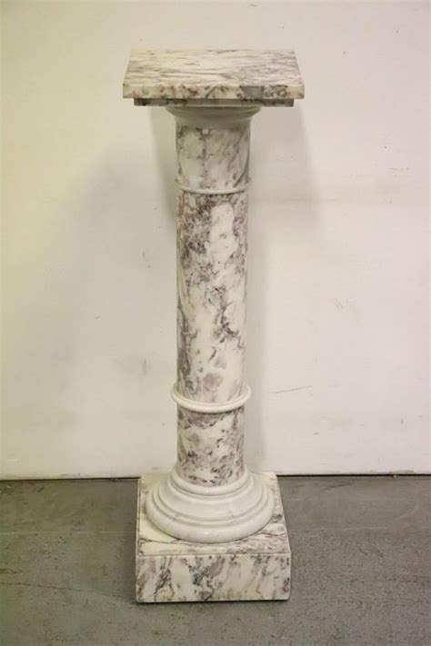 A Fine French Marble Pedestal Sep 14 2020 International Auction